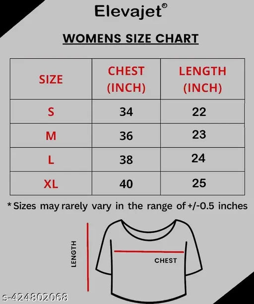 Women's half sleeve cotton T-shirt (pack of 2), 100% breathable for a stylish fit, Indian-made