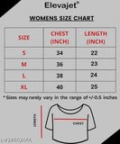 Women's half sleeve cotton T-shirt (pack of 2), 100% breathable for a stylish fit, Indian-made