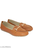 Synthetic leather, lightweight Casual Bellies in solid colors - comfortable footwear for women & girls (IND-4, IND-6, IND-7, IND-8)