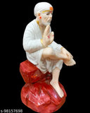 Marble Shirdi Saibaba Statue, 65 inch, Sai Ganesh Arts Ashirwad Murti for home & office decor