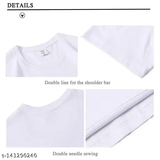 White cotton blend women's sublimation printed t-shirt, short sleeves, superior quality 200 gsm polycotton