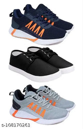 Multicolor Canvas Casual Shoes Pack (3) for Kids - Angry Birds design, lace-up, lightweight, breathable, comfortable sole, slip resistant, daily wear, home washable, durable, air cushion, shock absorption, friendly customer service, sizes 4-5 Years to 11-12 Years, India origin