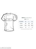 Aayat Fashion Mens Black Printed Round Neck Long Sleeve Cotton T-Shirt. Comfortable fit for M, L, XL sizes. Indian-origin trendy men's wear