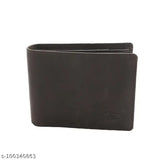 Hazel green genuine leather wallet by ThinkBeest, featuring 5 compartments, transparent ID window, and secure zipper pocket