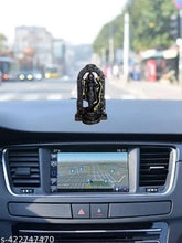 Premium small resin Lord Ram Lalla Idol, intricate detailing, antique finish - divine home decor for Pooja