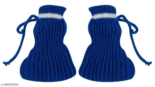 Wool striped long-sleeve sweater for boys, 0-3 months, Indian handmade design