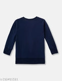 Cotton blend girls/boys comfortable sweatshirt with heart, available in various sizes (1-16 years), made in India
