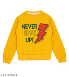 Pure cotton long sleeves T-shirt for kids, printed with fun designs, soft feel fabric, sizes: 12-18M (L=15in), 18-24M (L=16in), 2-3Y (L=16in), 3-4Y (L=17in), 4-5Y (L=17in), made in India