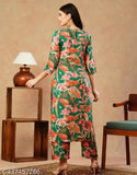 Cotton printed kurta set with pants, women's ethnic wear for any occasion