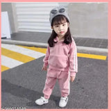 Pink velvet princess style boys top & bottom sets with long sleeves, solid pattern