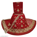 Embroidered Rajputi poshak set in Georgette fabric, suitable for parties and festivals. High-quality Indian craftsmanship with zari work