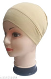 New Design, Pure Cotton Hijab Cap Combo (3) - Comfortable, Solid Pattern Head Wrap for Muslim Women