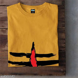 DR12 Brahmin men's polycotton t-shirt, short sleeves, printed design in multiple sizes