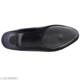 Maroon synthetic slip-on heels by Fashimo - stylish and comfortable women's footwear for a fashionable look