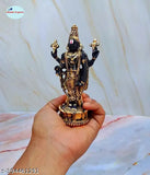 Marble Balaji Vishnu Idol, premium quality, 15x7x5cm, car dashboard or pooja room decor