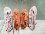 Stylish PU Women's Bellies Ballerinas, textured slip-on shoes in sizes IND-3 to IND-8 (India)
