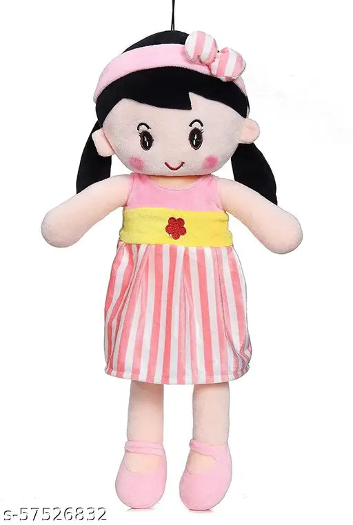 Soft plush pink and red toys combo, 2 super soft Sanwaliyacollection dolls for kids aged 40 cm, ideal birthday gifts for babies and children in India
