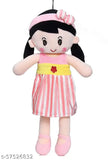 Soft plush pink and red toys combo, 2 super soft Sanwaliyacollection dolls for kids aged 40 cm, ideal birthday gifts for babies and children in India