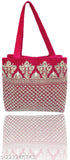Soft velvet bridal handbag, embroidery work by Rani Zarkan, perfect for parties (3 compartments, free size)