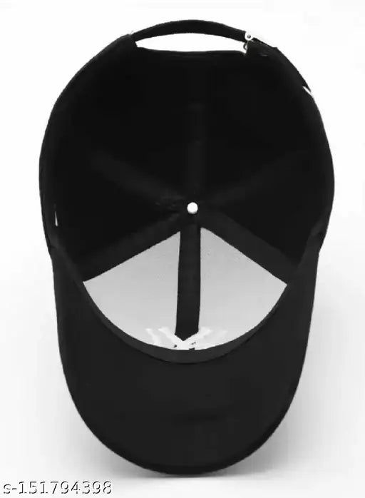 Solid cotton baseball cap in stylish design for kids, India origin