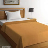 Cream VORDVIGO polar fleece single bed blanket (152x228 cm), ideal for mild winter, ultra-soft and machine washable