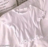 Striped net Lycra crop top and tunics, latest fashion from India