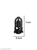 Premium small resin Lord Ram Lalla Idol, intricately designed and antique finished, ideal for home decoration & Pooja
