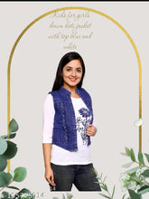 Denim Shital stylish jacket for youth, solid pattern, short sleeves