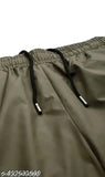 Solid polyester classy joggers for women with four pockets, size 26-32, made in India
