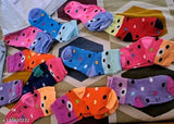 Bright printed cotton socks for kids (0-21 months), Indian origin