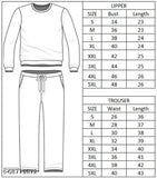 Navy Blue Velvet Winter Suite Set: Women's night suit with sweashirt and pyjama, made from soft velvet fabric