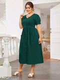Stylish rayon A-line kurta with three-quarter sleeves, printed combo. Close-up of XL size on hanger, India origin