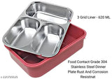 Stainless steel insulator lunchbox, 750ML microoven safe, perfect for school/office lunches