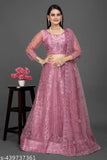 Elegant pink net Lehenga Choli by LIKCEK - Semi-stitched blouse with extra inner and dupatta, ideal for weddings, festivals, and parties. Embroidered Indian bridal wear in new designs. Net Lehenga Choli with matching dupatta, women's latest fashion