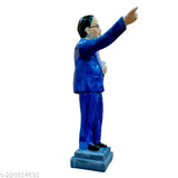 Premium resin Dr. Bheemrao Ambedkar idol statue, Indian handicraft artifact, 10x8x31cm showpiece