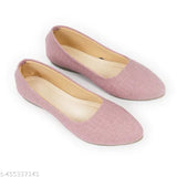 Synthetic leather, stylish casual bellies for women – slip-on ballerinas in Indian sizes IND-5 to IND-9