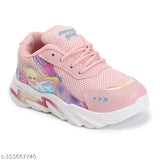Kids shoes for girls, PVC sole & back, lace-up style, casual/sporty, CHAZER brand, Indian origin