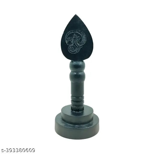 Wooden Karungali Murugan Vel stand - 3 inch, traditional Indian god idol symbolizing divine protection and spiritual connection