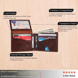 Brown leather gift set for men - Urban Leather combo with genuine leather wallet & belt