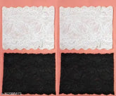 Cotton canvas checked Under Hijab Cap Pack of 4 - Islamic women head wrap net band, designed to securely hold hijabs in place