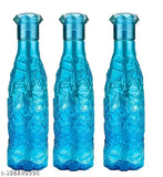 BPA-free fridge water bottle for home office, school, 1000ml, sleek design, unbreakable, professional patterns, made in India