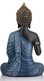 Pearlblue UNICO INDIA Buddha Statue, handcrafted resin figurine, ideal for home or office decor