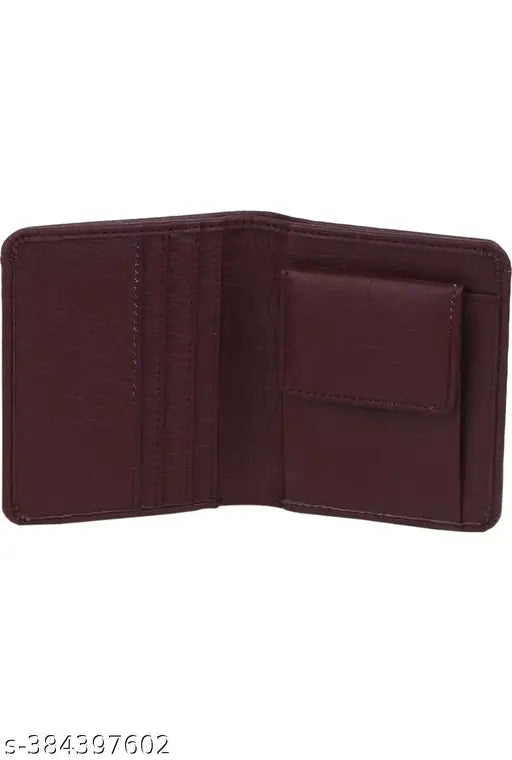 Gittak Faux Leather Wallet, cool man wallet with 5 compartments, solid design, India-origin