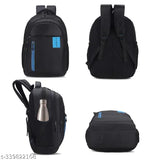 Polyester net school backpack combo for kids, under 300. Free size, 20" x 13", 4 compartments. School bag for boy or girl on display