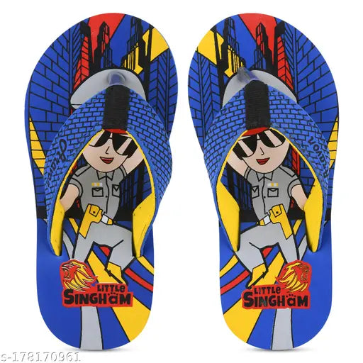 Eva flip flops combo for kids, printed net design with Doraemon character. Breathable and adjustable EVA sole for comfort and style in various sizes from 2.5-12 years old, made in India
