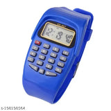 Digital calculator watch for kids, color may vary - fun educational toy for boys and girls