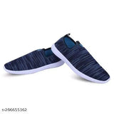 Stylish mesh casual sports sneakers for women in multiple sizes, PVC soles with closed back detail