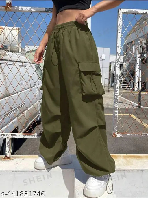 Polyester Mahandi NS trouser for women and girls, solid net design. Cotton Lycra GF Fashion trouser with matching ledis, available in sizes S-XL and 26-32 waist sizes. Indian made