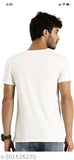 Polyester printed Puneet Superstar short-sleeve t-shirt, Indian fashion on model