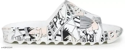 Stylish EVA flip flops for indoor/outdoor use. Solid net pattern, washable, comfortable footwear for men, women, and kids. Ben 10 character adds fun to your look. Durable and comfortable for day-long wear, made in India
